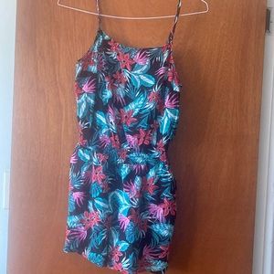 Divided Size 14 Multi-colored romper